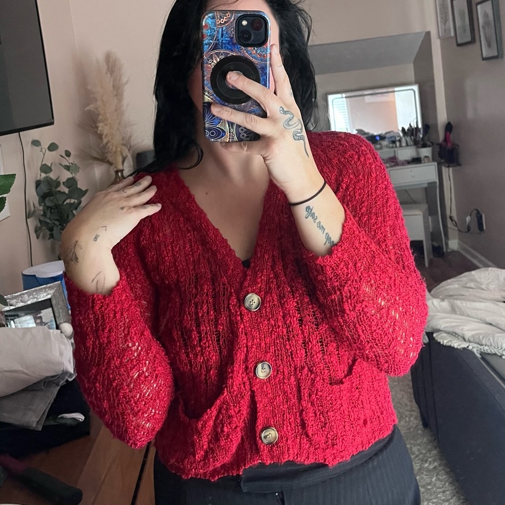Urban Outfitters Red Sweater